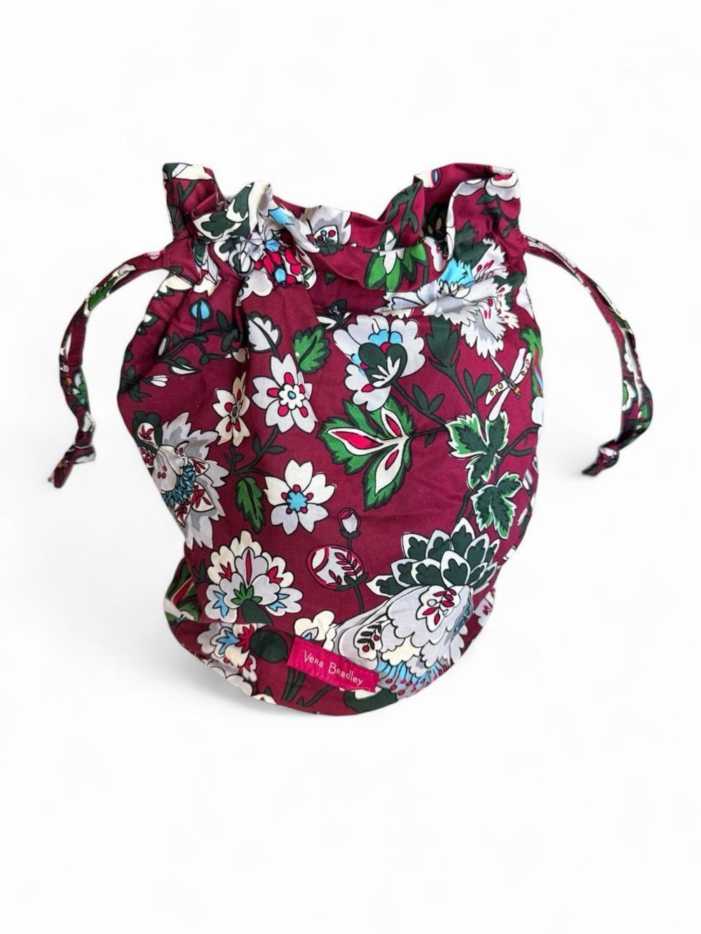 🌸 Vera Bradley Drawstring Ditty Bag (NWOT)